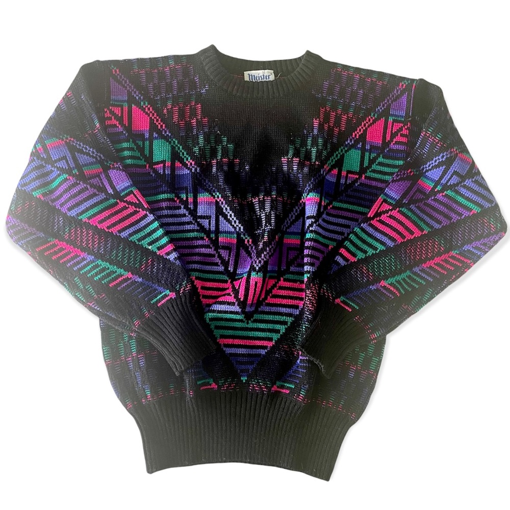 Vintage Meister Wool Ski Sweater